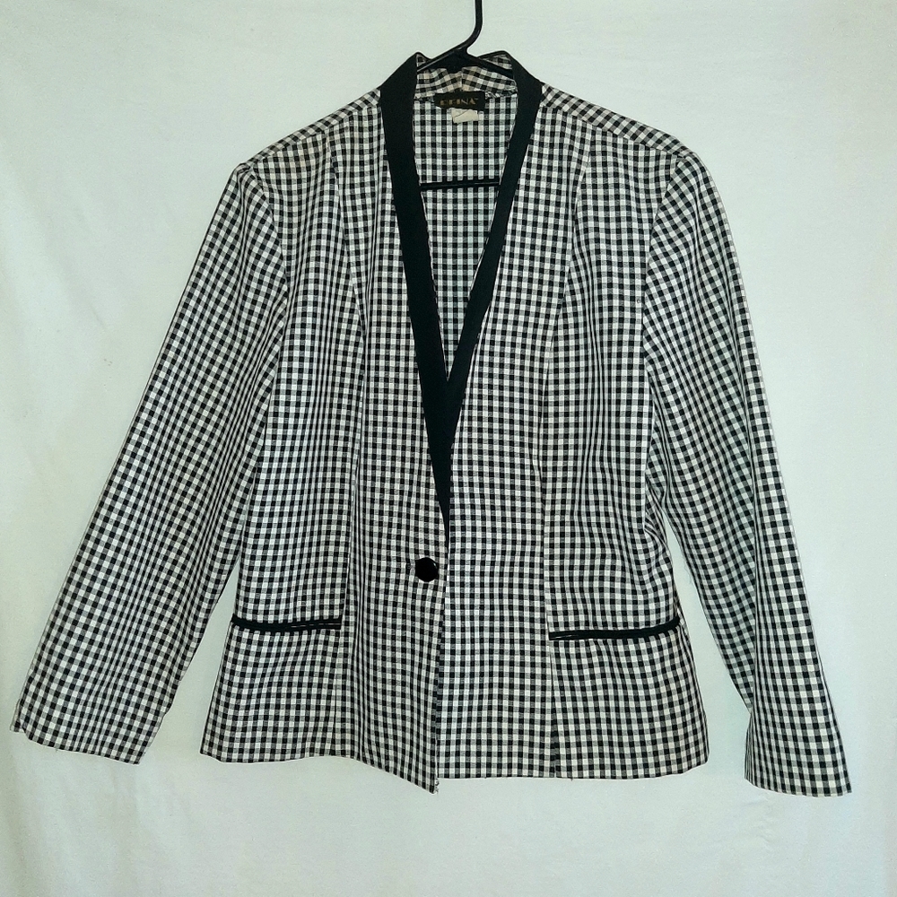 Vintage Blazer Jacket by Reina Size 14